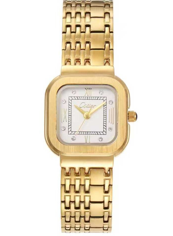 ساعة نسائي بسوار من الستانلس ستيل